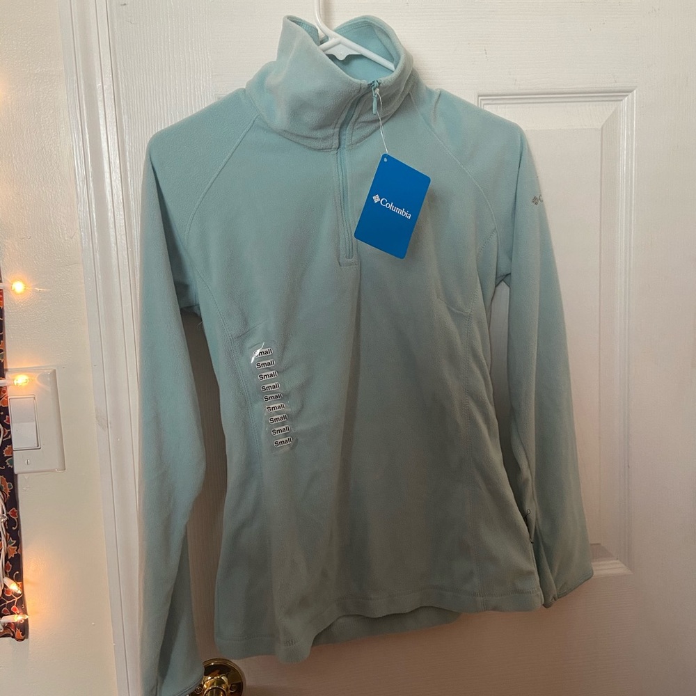Teal Columbia Sweater